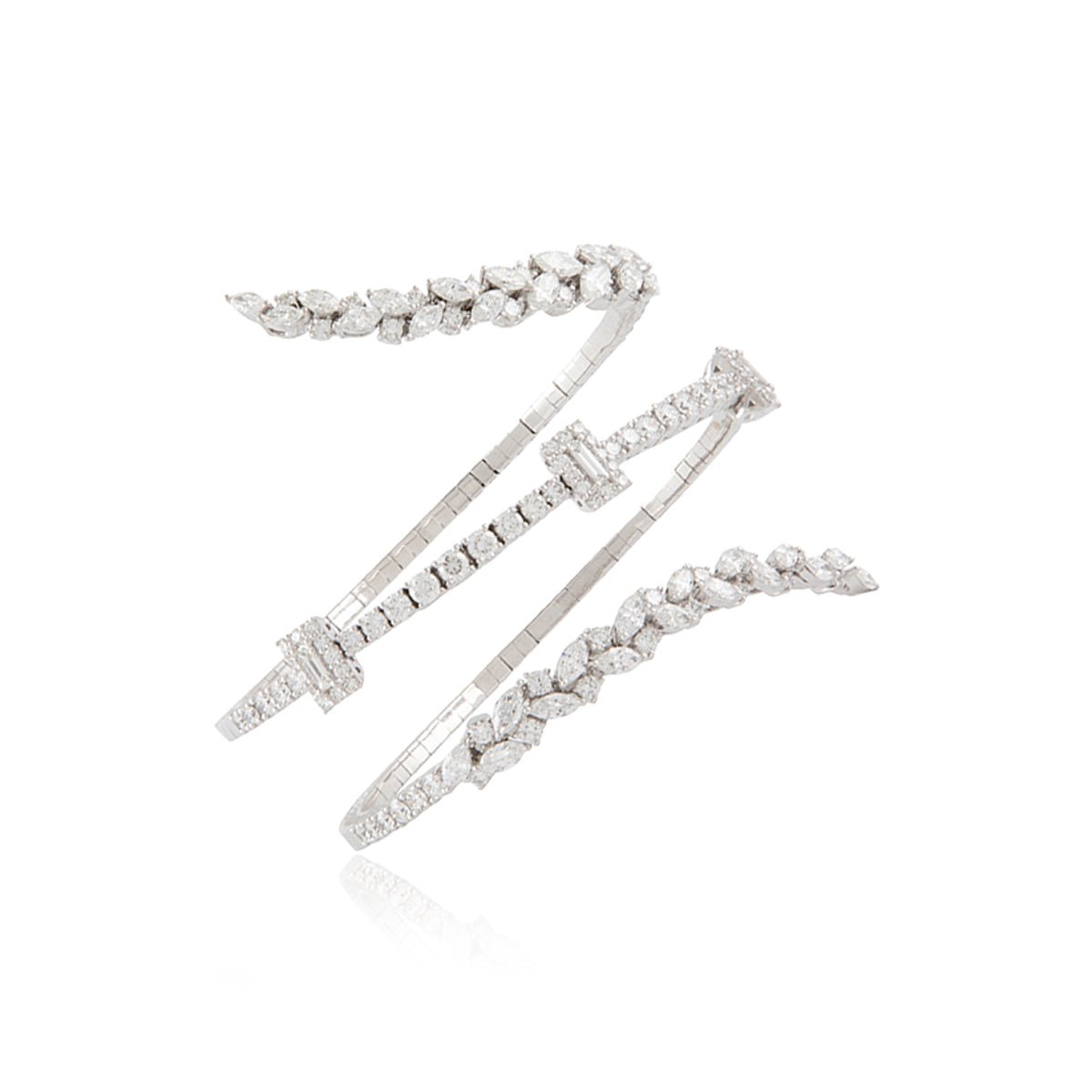 Y-Couture Bangle Bracelet