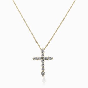 Love Luxe L’Amour Crisscut® Diamond Cross Pendant