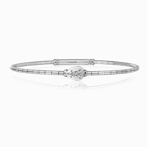 Love Luxe L’Amour Crisscut® Pear-Shape Diamond Cuff Bracelet