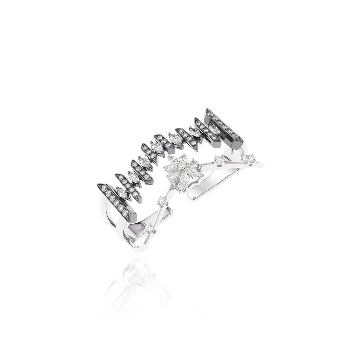 Black Strada Statement Ring