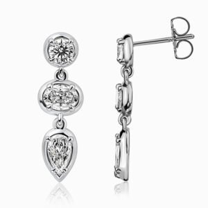 L’Amour Crisscut® Multi-Shape Drop Earrings