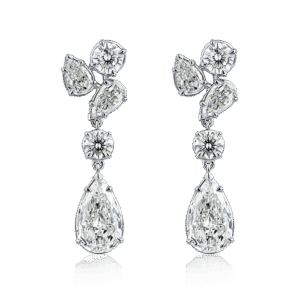L’Amour Crisscut® Pear-Shape Diamond Earrings